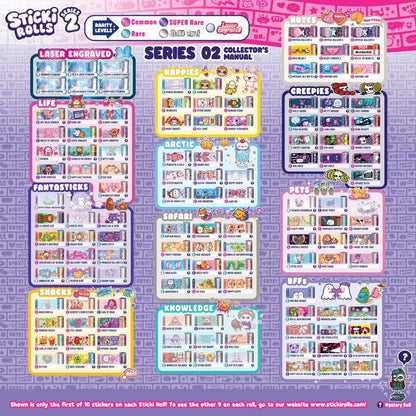 Sticki Rolls Minecraft Sticki Book