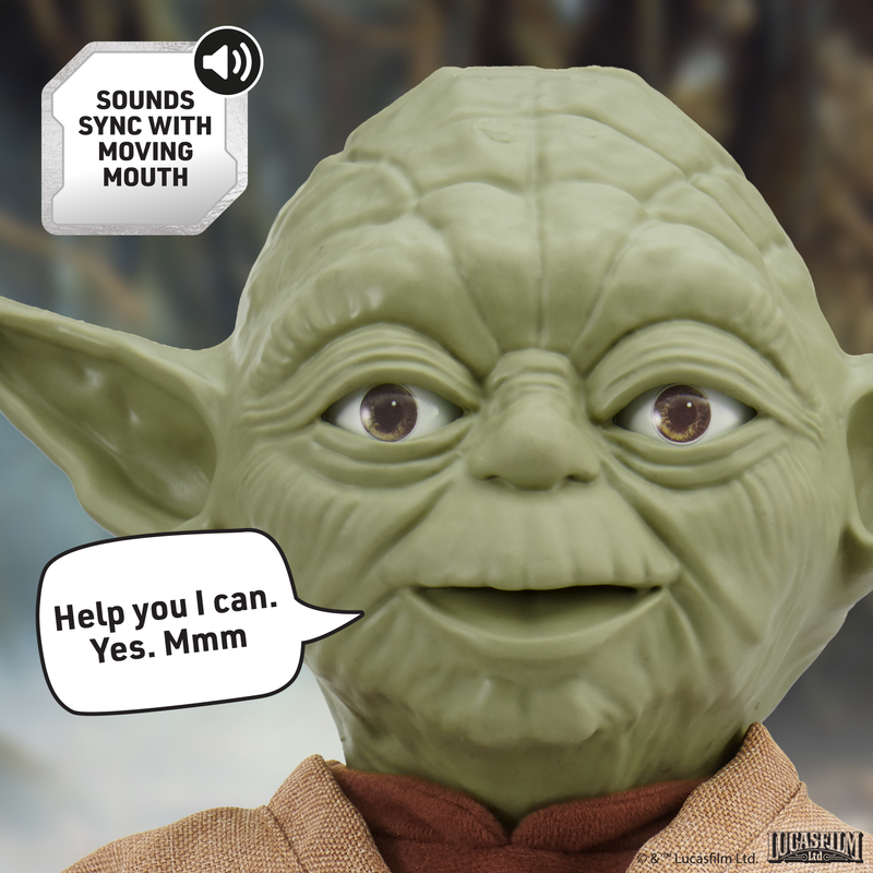 A must-have Star Wars collectible that combines advanced play features with classic character appeal.