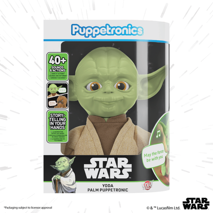 Bring home the wisdom of Master Yoda with this soft and interactive Star Wars plush for imaginative adventures