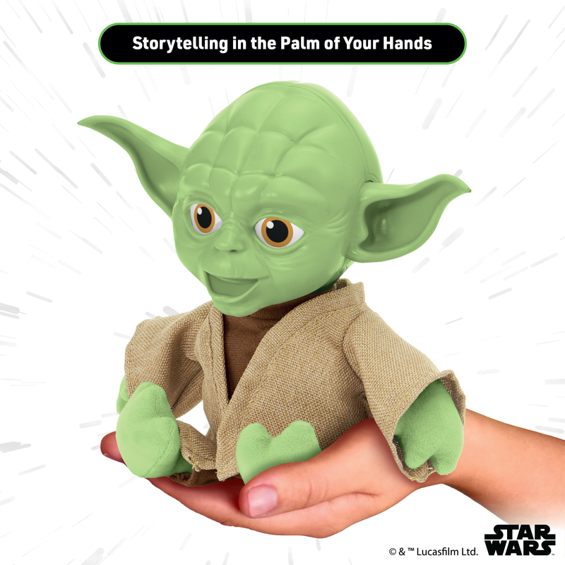 A must-have Star Wars collectible featuring the legendary Yoda in an adorable plush format