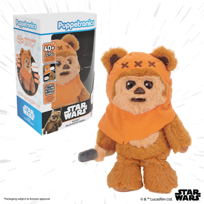 Cuddly, and full of character, this Wicket W. Warrick plush makes a great gift for fans.