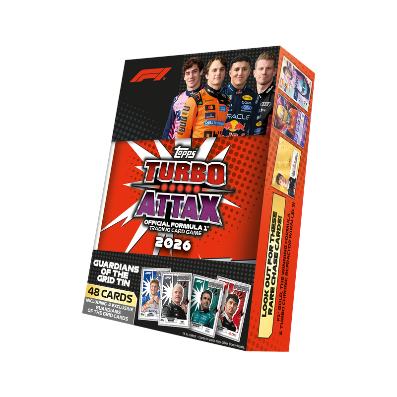 F1 Topps Turbo Attax 2026 Mega Tin
