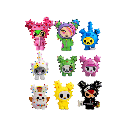 3D Figures  Tokidoki Cactus Friends Capsule