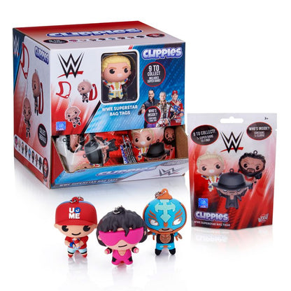 Add WWE excitement to your everyday accessories with this fun and collectible bag tag