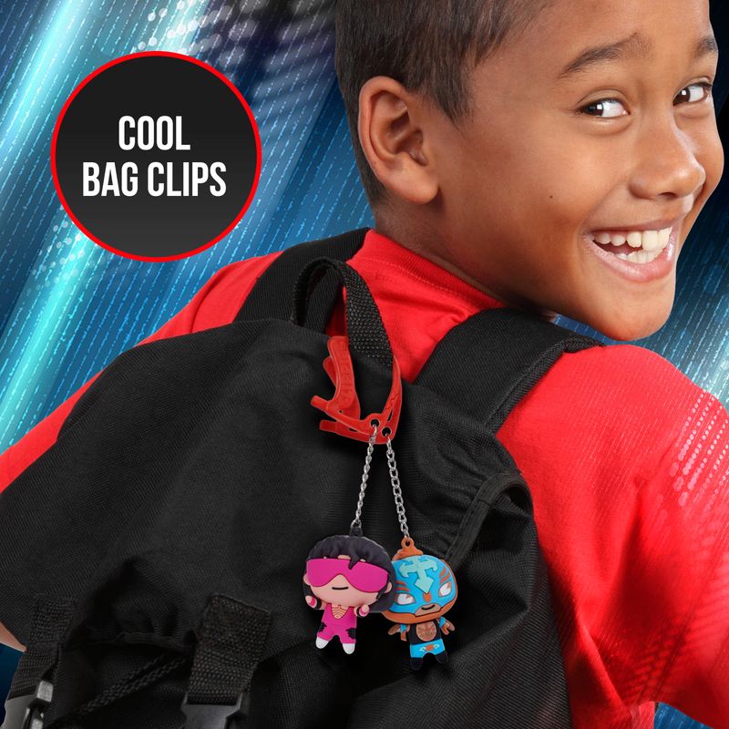 Durable and lightweight, this WWE bag tag is great for school, travel, and daily use