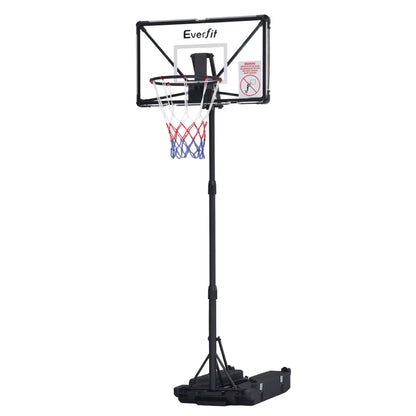 Everfit Foldable Portable Basketball Hoop System Adjustable Full Stand 2.07m