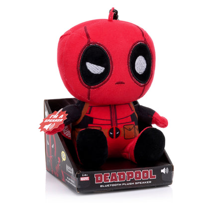 Bitty Booomers Plush Marvel Deadpool Bluetooth Speaker