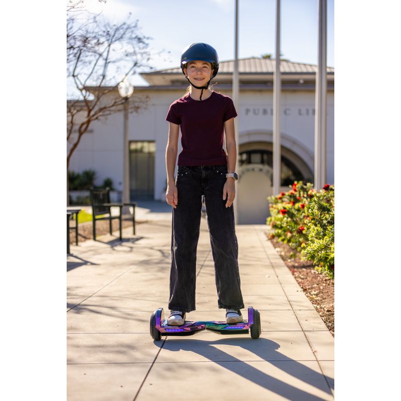 Razor Hovertrax Neo Oil Slick Electric Ride-On Hoverboard for Outdoor Adventures
