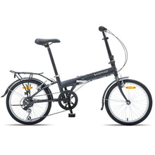 Progear Bikes Nomad Folding Bike 20" in Grey