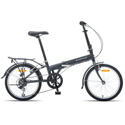 Progear Bikes Nomad Folding Bike 20" in Grey