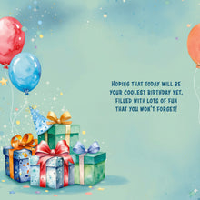 Elegance Card Birthday Boy 12th