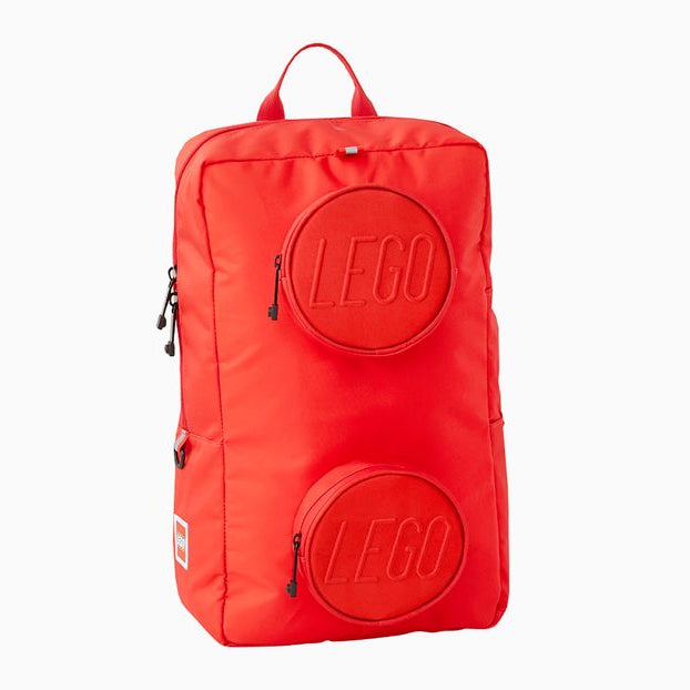 Lego Brick Backpack Bright Red