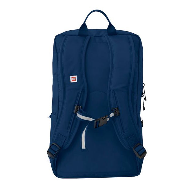A stylish Earth Blue LEGO backpack designed for school, travel, and everyday adventures.