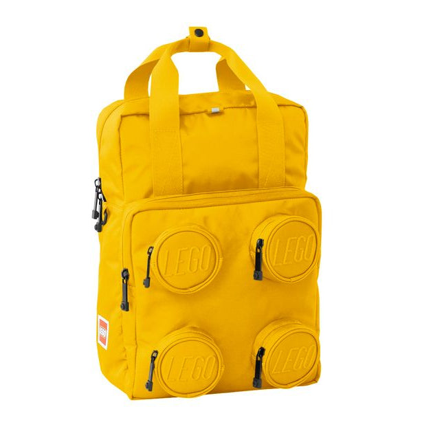 Lego Brick Backpack Bright Yellow