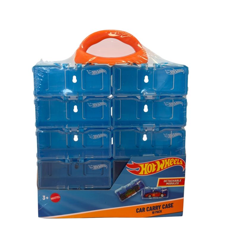 Hot Wheels 10 Piece Car Carry Case
