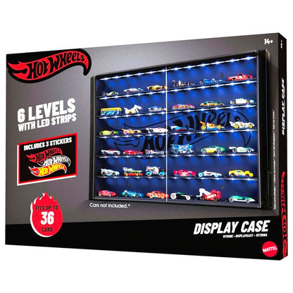 Hot Wheels 36 Car Led Display Case