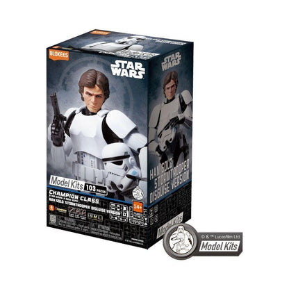 Blokees Star Wars Champion Class 03 Han Solo in Stormtrooper Disguise Model Kit