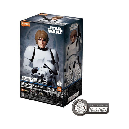 Blokees Star Wars Champion Class 04 Luke Skywalker in Stormtrooper Disguise Model Kit