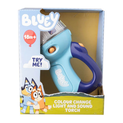 Bluey Colour Change Light & Sound Torch