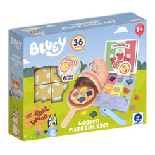 Bluey Wooden Pizza Girls Set