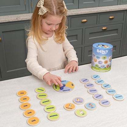 Bluey Wooden Charades