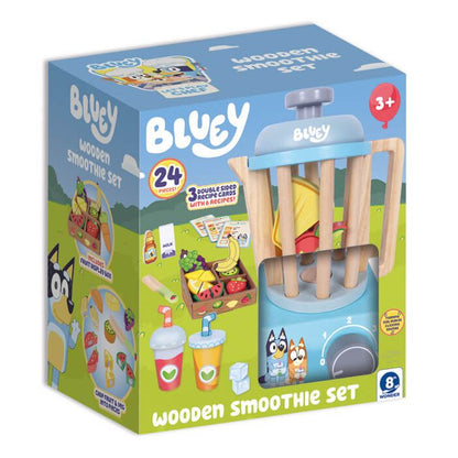 Bluey Wooden Smoothie Set