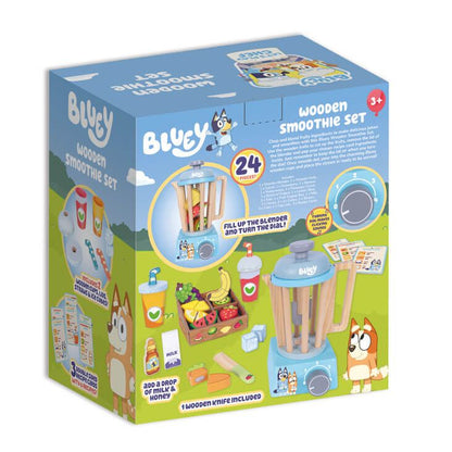 Bluey Wooden Smoothie Set