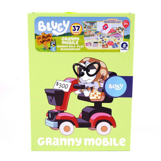 Bluey Granny Mobile Wooden Role-Play Accessory Set