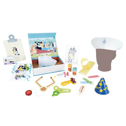Bluey Hospital Wooden Role-Play Accessory Set