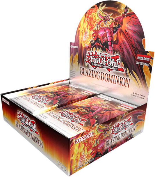 Yu-Gi-Oh! Blazing Dominion 9 x Card Booster (24)  Box Set