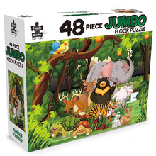 Puzzle Master 48 Piece Jumbo Puzzle Jungle Family