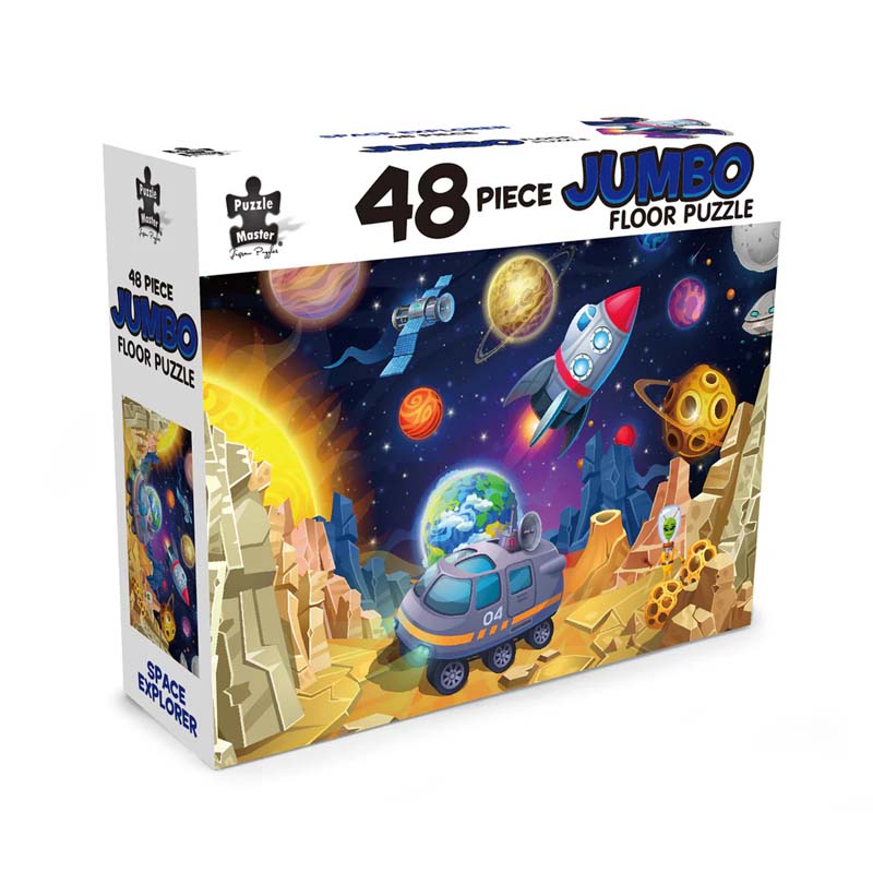 Puzzle Master 
48 Piece Jumbo Floor Puzzle Space Explorer