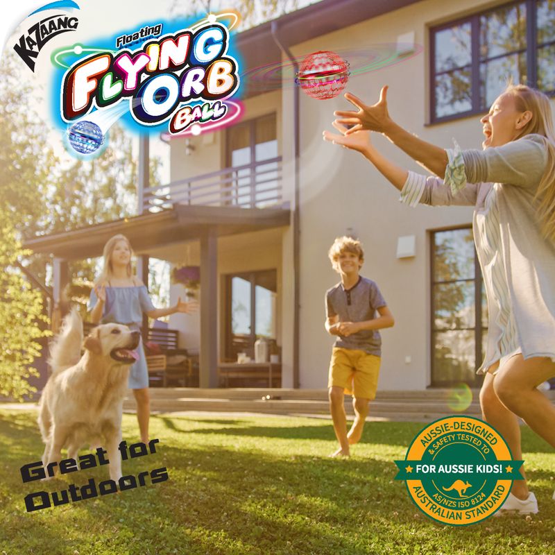 Perfect for kids and families, this interactive flying toy encourages outdoor and indoor fun
