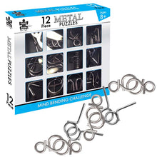 Puzzle Master 12 Metal Puzzles