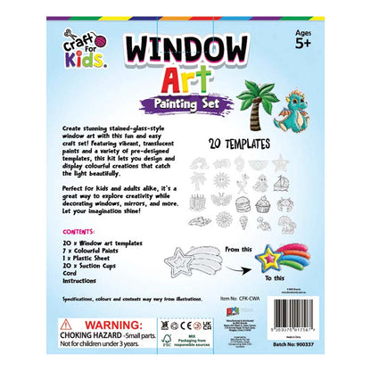Craft For Kids Create Your Own Window Art