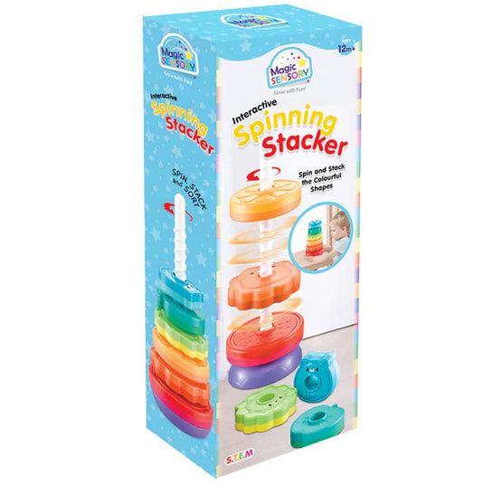 Magic Sensory Spin Stacker Toy