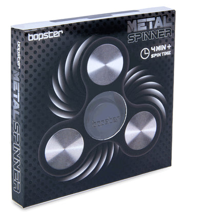 Bopster Metal Fidget Spinner Black