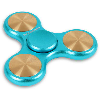 Bopster Metal Fidget Spinner Blue