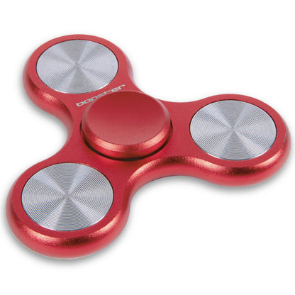 Bopster Metal Fidget Spinner Red
