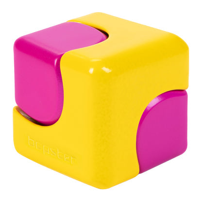 Bopster Neon Fidget Cube Spinner Neon Yellow