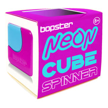 Bopster Neon Fidget Cube Spinner Neon Purple