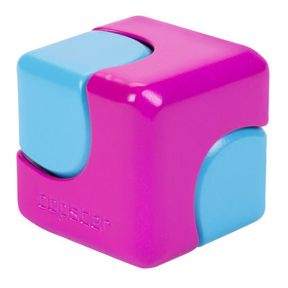 Bopster Neon Fidget Cube Spinner Neon Purple