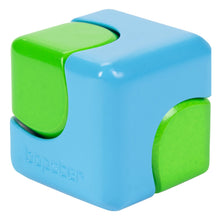 Bopster Neon Fidget Cube Spinner Neon Blue