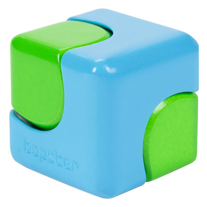Bopster Neon Fidget Cube Spinner Neon Blue