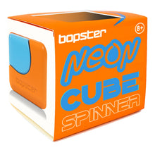 Bopster Neon Fidget Cube Spinner Neon Orange