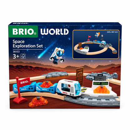 BRIO Space Exploration Set 22 pieces