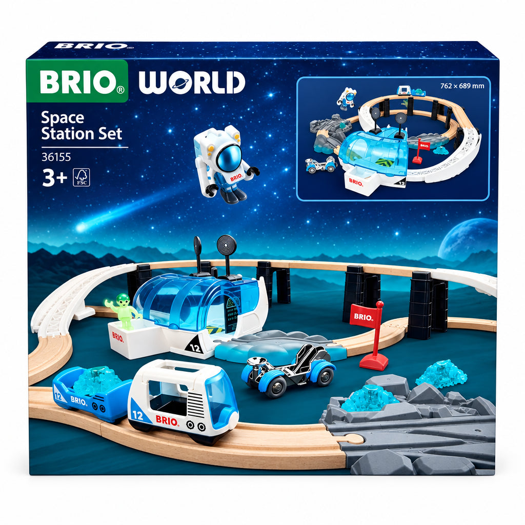 BRIO Space Station Set 40 pieces