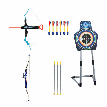 Keezi Kids Bow and Arrow Set Toy Archery Standing Target Suction Cup Arrows