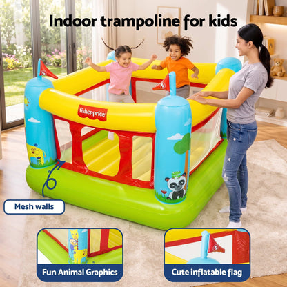 Bestway Kids Inflatable Jumping Castle Trampoline House 173cmx175cmx135cm