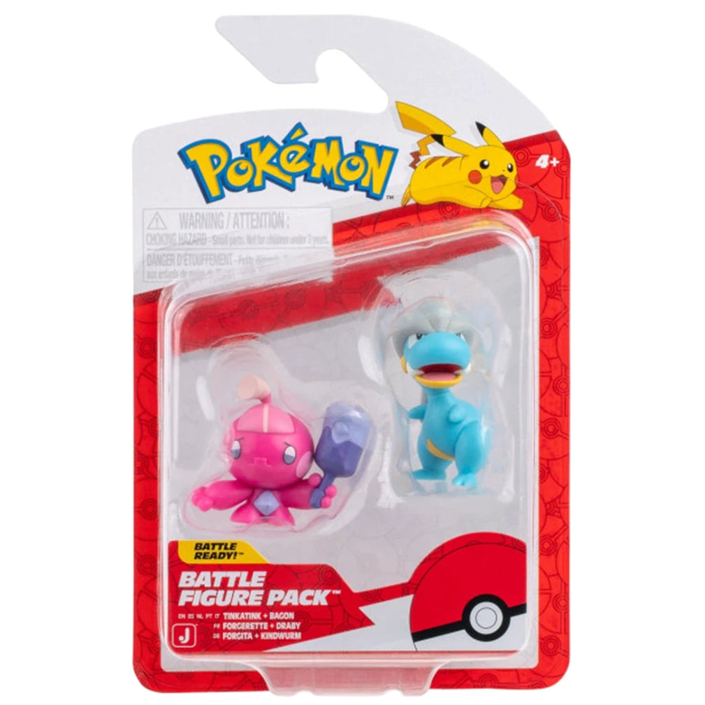 Pokemon Battle Figure Tinkatink and Bagon